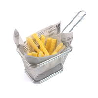 Zhaosheng Hardware - Cesta para patatas fritas Cesta para freír de acero inoxidable