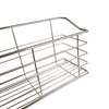 Zhaosheng Hardware - Cesta colgante de alambre de acero inoxidable para montaje en pared para almacenamiento en el garaje del hogar