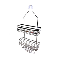 Zhaosheng - Organizador de baño, cesta colgante para ducha, estante de baño de alambre