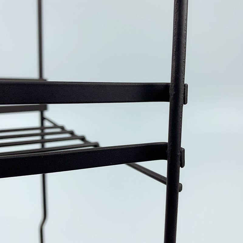Zhaosheng - Estante para inodoro, carrito para ducha, metal, sin perforación, estante de almacenamiento para baño