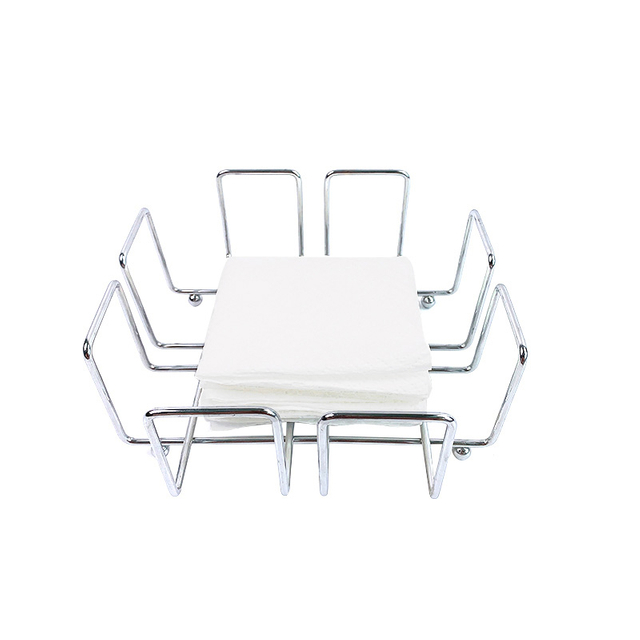 Zhaosheng - Soportistas de servilletas de papel de cocina de servilleta de mesa de mesa de restaurantes con brazo pesado