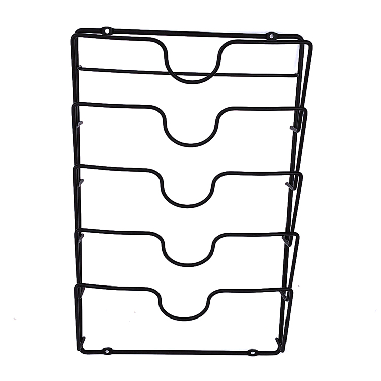 Zhaosheng Hardware - Organizador de tapa de gabinete para montaje en pared, soporte para tapa de olla