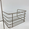 Zhaosheng - Estantes de ducha con carrito de baño sin perforación, organizador de carrito de ducha colgante a prueba de óxido