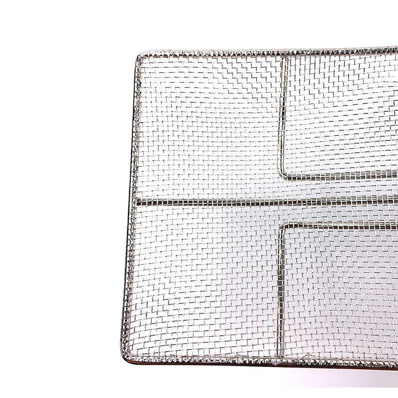 Zhaosheng Hardware - Skimmer cuadrado con colador de mango largo de malla metálica