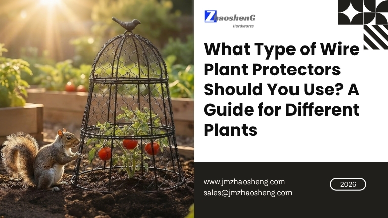 ¿Qué tipo de protectores de plantas de alambre debería utilizar? Una guía para diferentes plantas