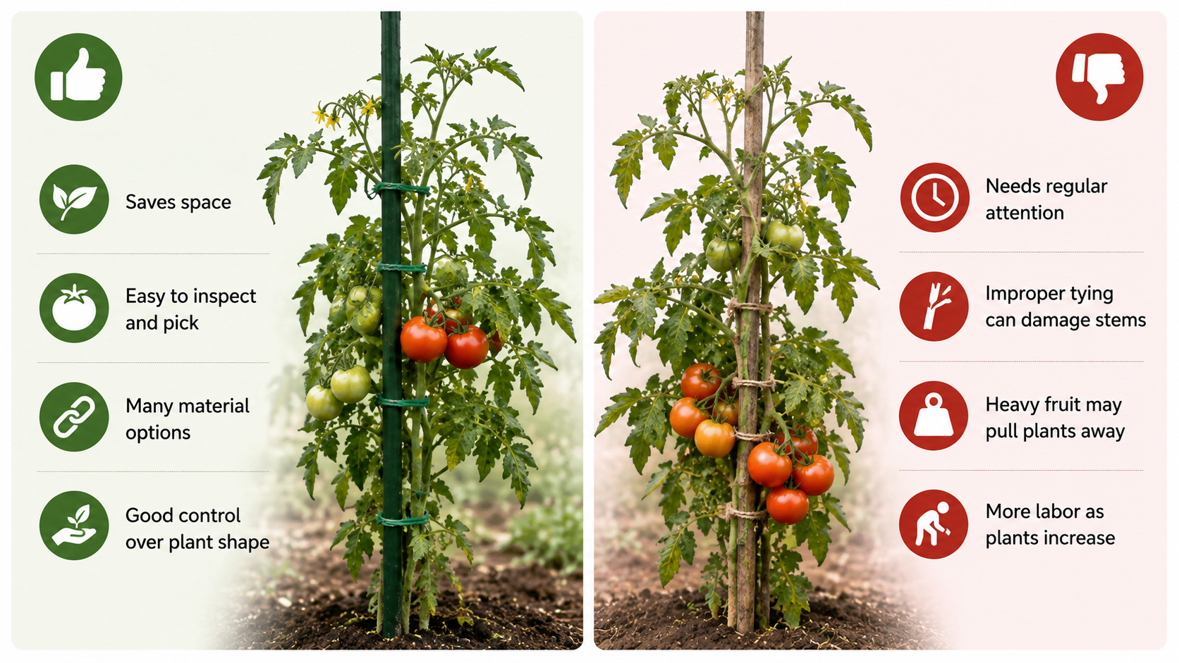 estaca de tomate