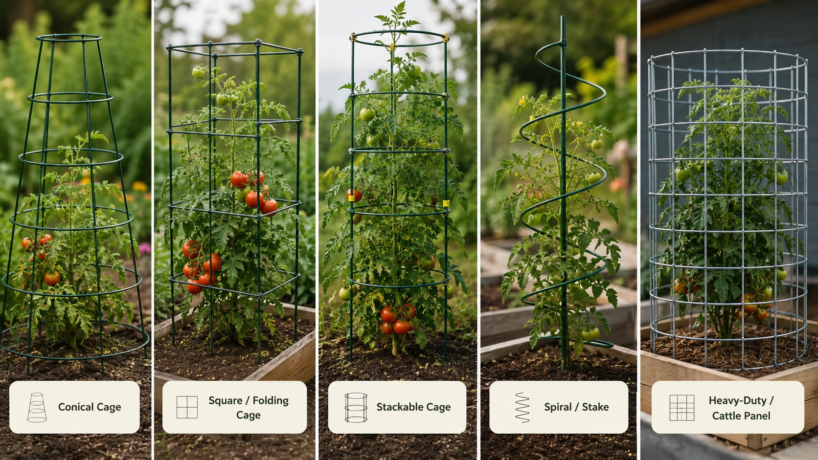 jaulas de tomate