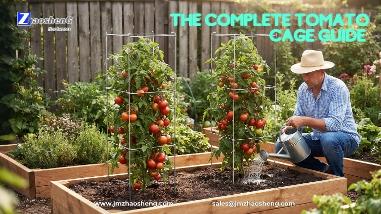 Una guía completa de jaulas para tomates: tipos, tamaños, materiales y usos