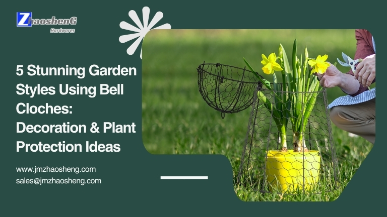 5 impresionantes estilos de jardín con campanas: ideas de decoración y protección de plantas