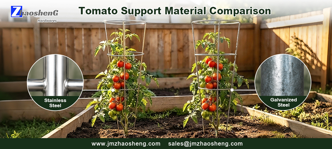 soporte de tomate de alambre