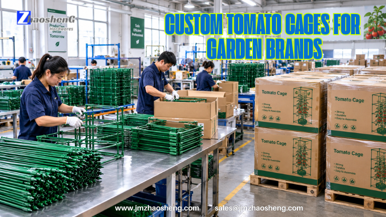 Jaulas de tomate personalizadas para marcas de jardín: opciones de fabricación OEM