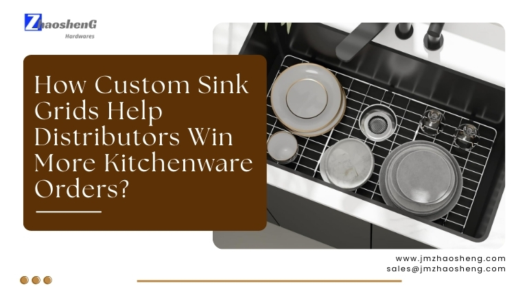 ¿Cómo las rejillas de fregadero personalizadas ayudan a los distribuidores a conseguir más pedidos de utensilios de cocina?