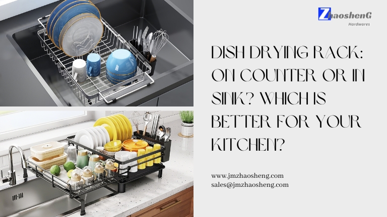 Rejilla para secar platos: ¿en la encimera o en el fregadero? ¿Cuál es mejor para tu cocina?